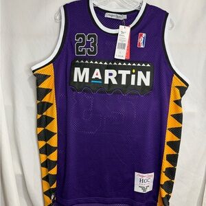 Martin Purple and Yellow Men's Jersey